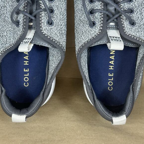 Cole Haan Men 11 GrandPlus Essex Distance Knit Oxford Nimbus Cloud Gray C30821 - Picture 11 of 11